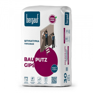 Bergauf Bau Putz Gips Штукатурка гипсовая  30кг /49 шт