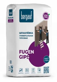 Bergauf Fugen Gips шпаклевка гипсовая  25кг /49 шт