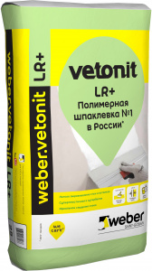 Ветонит LR + 20кг/ Шпаклевка финишная полимерная (56) шт 