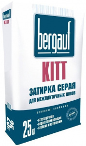 Bergauf KITT Затирка серая 25 кг/56